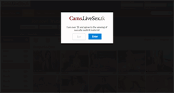 Desktop Screenshot of cams.livesex.tk